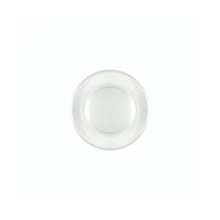 Plato Redondo de Cartón Blanco Serie 16080221/16080220 - Macadamia