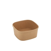 Envase Cuadrado de Cartón Kraft Serie 614/400 - Macadamia