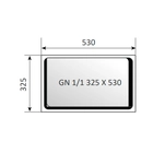 GN 1/1-40, 40 mm - Coreco