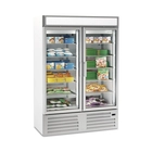 Expositor Refrigerado Vertical Canopy 1000L - 2 Puertas - Sistema Forzado - NEC1002FV - Infrico