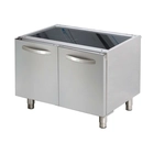 Mueble Soporte, Puertas, 800 mm, Línea Estambul, D722 - Clima Hostelería