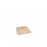 Bandeja Grab & Go Cuadrada Pulpa - Medidas 13x13 cm - 300 Unidades por Caja - 400606 - Macadamia
