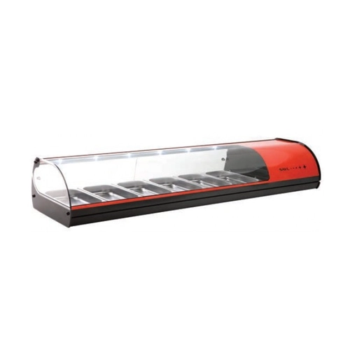 Vitrine Classic Tapas Cinza, V6A, 1438 mm, Cinza - V6A