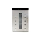 Deshidratador Drycook, 70/1001, 15 Bandejas, Acero Inoxidable - 100x100 Chef