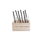Caja de frutas Mini cuadrada 5 unid, Madera, España, PC/66301 - 100x100 Chef
