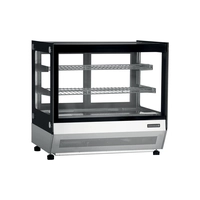 Vitrina de Exposición Refrigerada, 120 L, +2 a +8 °C, LCT750F/BLACK - Tefcold