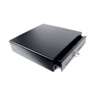 Cajón portamonedas para sistemas TPV, Automático, Negro, CAJ41NG, compatible, con cerradura - Clima Hostelería
