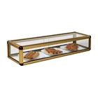 Vitrina Sobre Mostrador, VST-P, Aluminio Anodizado, Cristal Recto, Corredera en Cristal - Casfri