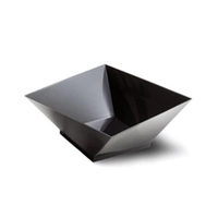 Miniatura Reutilizable - Copita Glamour de 350 ml Negro - Medidas 11,7x11,7x5,4 cm - 288 Unidades por Caja - 251219 - Macadamia