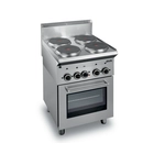 Cocina Eléctrica, 4 Zonas, Horno Eléctrico, E4F65P - Arilex