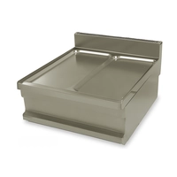 Cocedor Neutro 6S 6NE, 2 Cubas, Acero Inoxidable - Mes cooking