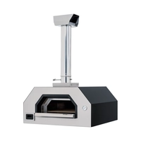 Horno Pizza Leña TITAN 4 WOOD, 4 Pizzas Ø 350 mm - Mes Pizza