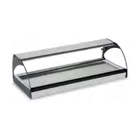 Vitrina N80, Acero Inoxidable, 84 x 38 x 25 cm - Granita