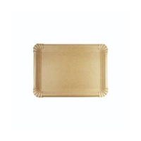 Bandeja Rectangular de Cartón Kraft Serie 101 - Macadamia