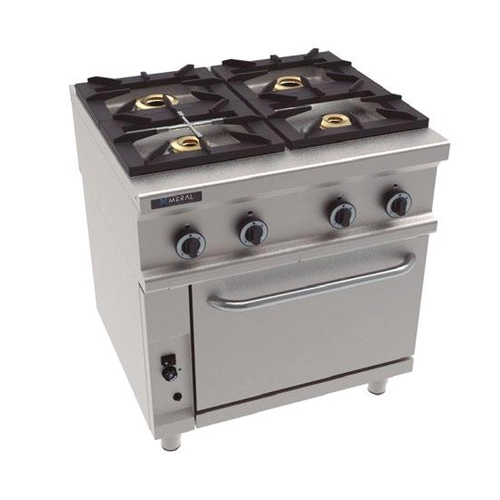 Cocina/Fogón MERCOOK 75, Horno, Gas, 36500 W, 4 Fogones, CC75COHO4FG - CC75COHO4FG