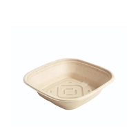 Envase Cuadrado XL Pulpa Serie 421108 - Macadamia