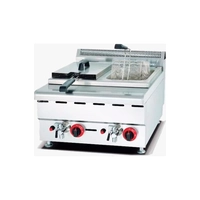 Freidora a Gas de Encimera HGF-608, 8L + 8L - HS HOSTELERIA