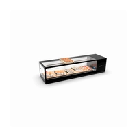 Vitrina Expositora Logic Sushi Compacta, VTLG6SP, 1320 mm, DOBLE FRÍO - VTLG6SP