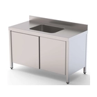 Mesa De Trabajo Inox, WTW16016CBSD, 1600 mm, Acero Inoxidable - WTW16016CBSD