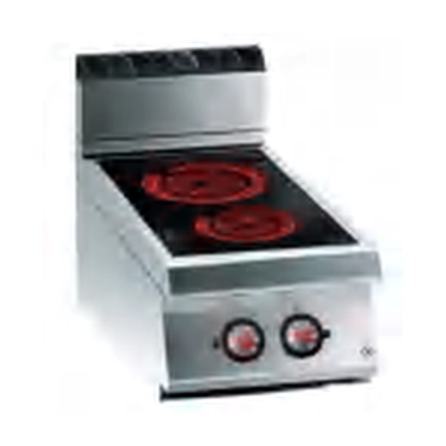 Cocina Vitro 80TCE2V, 2 Placas, Top - 80TCE2V