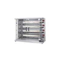 Asador Industrial de Pollo a Rayos Infrarrojos Serie 00-042447/00-063647/00-074247 - Feca