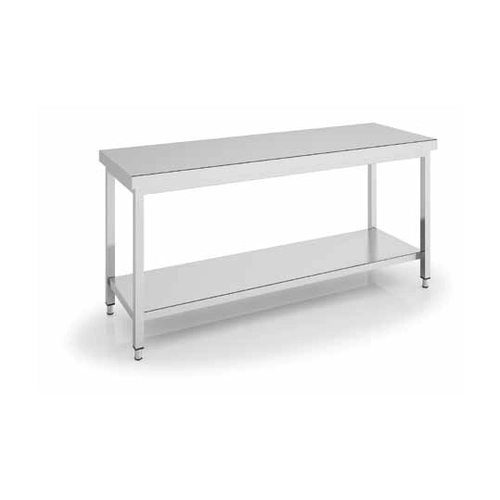 Mesa Central Soldada com Prateleira GAMA 600, 600 mm, MC60-60 - MC60-60