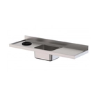 Pia de Aço Inoxidável, AISI 304 Acetinado, Direita, IS1714LWH10 - Clima Hostelería