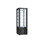 Vitrina Luxor Negra Serie 2186 - Sagi