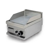 Fry Top a Gas y Parrillas Lava a Gas, 6S 4FTGR, Encimera Rallada - Mes cooking