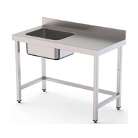 Mesa De Trabajo Inox Serie WTW160 - Clima Hostelería