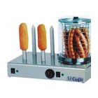 Máquina De Perritos Calientes, Salchichas A Vapor, Acero Inoxidable, 4 Calentadores Verticales, RG-4-TW - Casfri