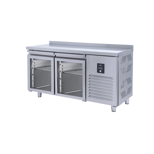 Mesa Snack MRV140TN, 5400.508, 2 Puertas Cristal, 1500x600x850 mm - 5400.508