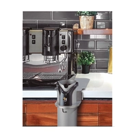 Portafiltro Q20-1, MQACFIL201, 3 kg, 220-240 V – 50/60 Hz, Acero inoxidable - Meral