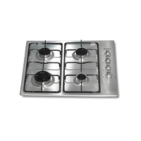 Encimera a Gas Independiente - LUXURY, PGX24 - BUT - 4, Gas, 4 Quemadores - Casfri