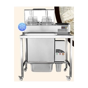 Mesa de Tamizado rebozado Hawai T con refrigerado - Grupo meixide