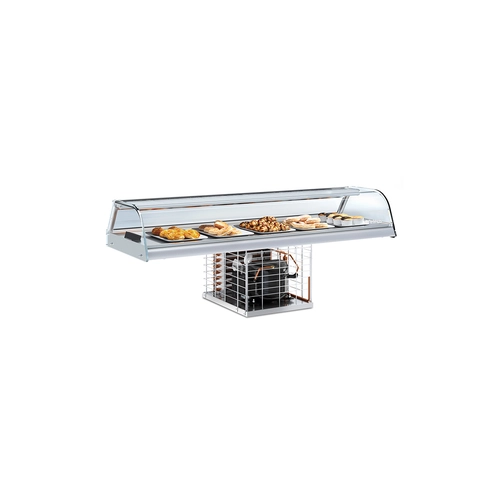Expositor de Barra y Platos con 1 Puerta, VEB 4 CC, 810 mm, 9,2 L - VEB 4 CC