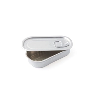 Lata rectangular con tapa, packs de 100 unidades, SKU 100/0057 - 100x100 Chef