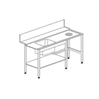 Fregadero T80 Modelo HtRx, 1500 x 730 x 860 mm - 2800.214