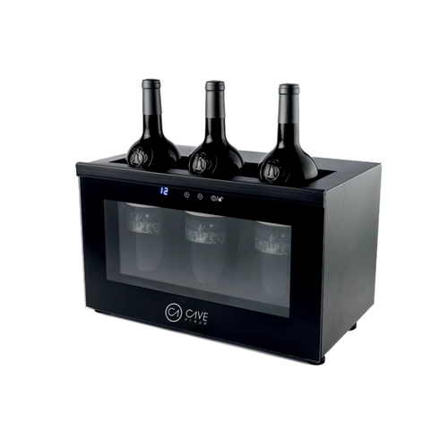 Expositor de Mesa Termoelétrico Linha Pequim, CV-7-D, 12/18°C, 5 Garrafas 75cl - CV-7-D