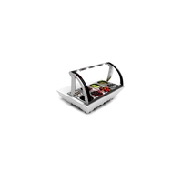 Vitrine Expositora Topping Box, TBT, Versão Fria, 8 Bandejas GN1/6 x 65mm, +2/+6 ºC - Sayl