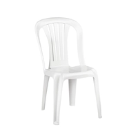 PACK 4 - Silla Polipropileno color Blanco - JOY - Clima Hostelería