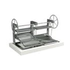 Parrilla Doble Drop In Serie P160RD/P180RD - Granita