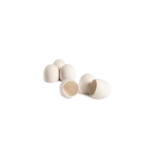 Huevos de porcelana Blancos - 10 uds. - 210/0082
