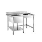 Mesa Lava Platos Inox-Entrada Serie 2236 - Udi