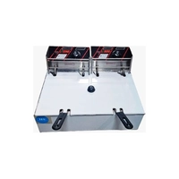 Freidora Eléctrica de 6L + 6L, 2500 + 2500 W, 220V 50-60Hz, HEF-83 - HS HOSTELERIA