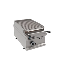 Churrasqueira MERBACOA, 75-40, 400 mm, 11500 W, 395 x 587 mm, Aço inoxidável AISI-304, CC75BASO40G - CC75BASO40G