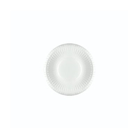 Plato Hondo Redondo de Cartón, Ø19 cm, Blanco, 10410011 - Macadamia