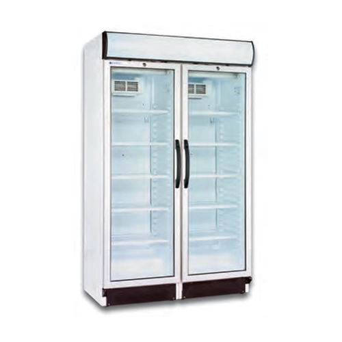 Armario Expositor Doble Puerta 748 DIKL-2D, 2 Puertas, Dos Cuerpos, Equipos Frigoríficos Independientes - 748 DIKL-2D