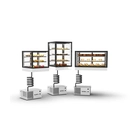 Vitrina Sobremostrador Serie IN/DP - Sayl