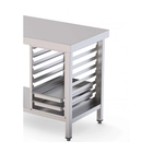 Módulo Para Bandejas, Inox, 60x40 mm, 8 Bandejas, WTA436659BK - Clima Hostelería